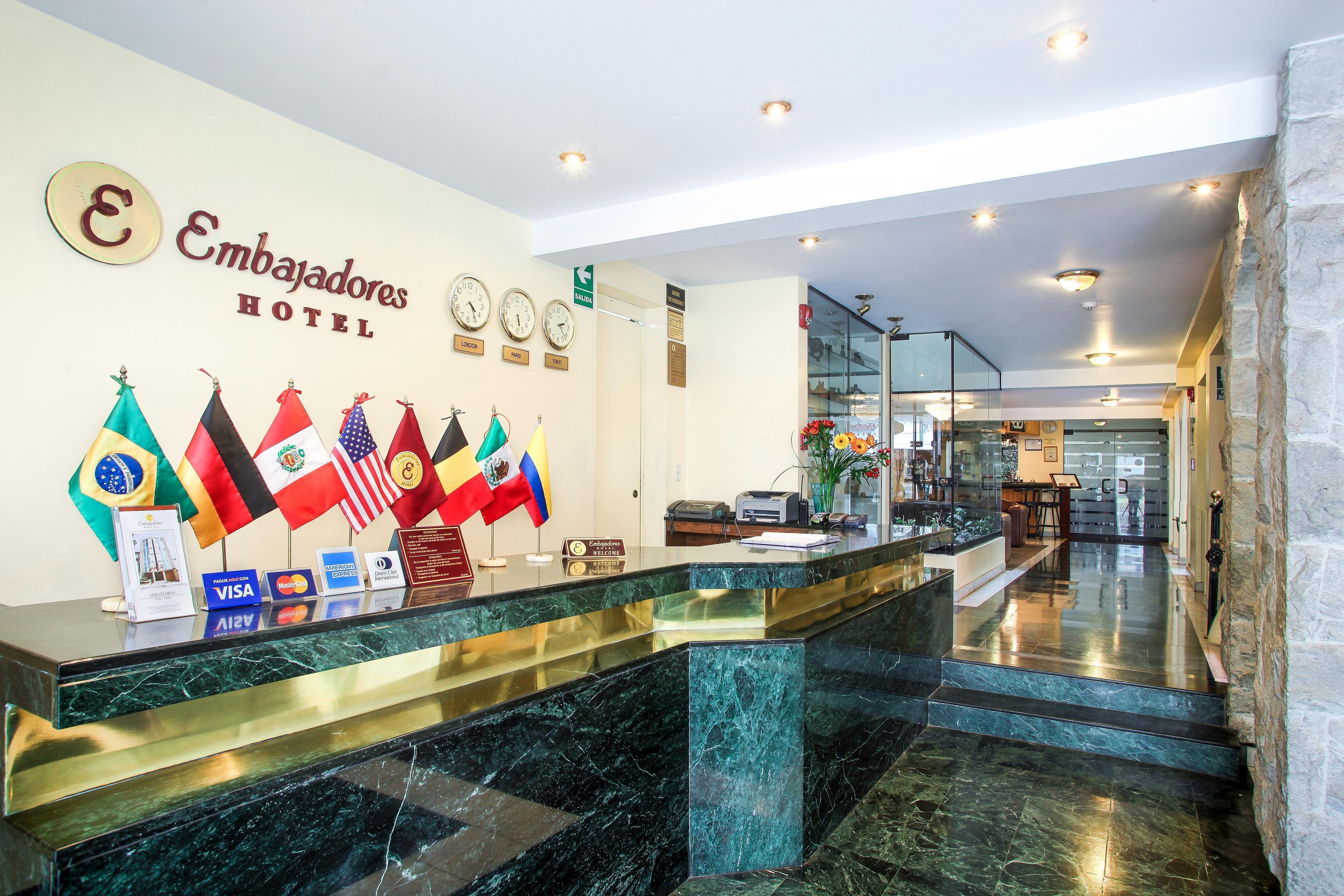 Embajadores Hotel Лима Екстериор снимка